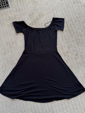 Black Off-Shoulder Dress